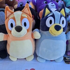 Squishmallows Bluey & Bingo Plushs @ToyBros